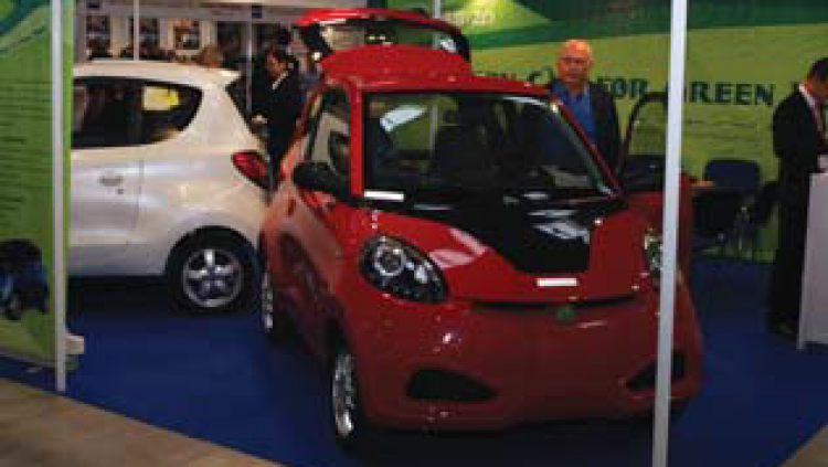 Elektryczne auto chińskiej produkcji