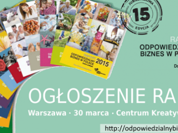 Prezentacja raportu "Odpowiedzialny biznes w Polsce. Dobre praktyki 2016"