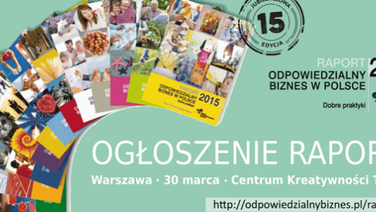 Prezentacja raportu "Odpowiedzialny biznes w Polsce. Dobre praktyki 2016"