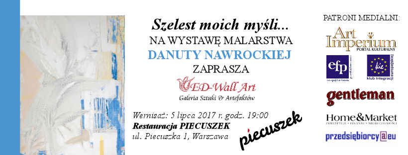 Szelest moich myśli… Wystawa malarstwa Danuty Nawrockiej 