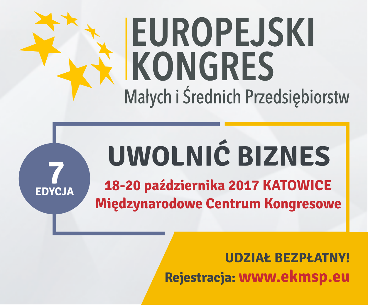 Europejski Kongres Małych i Średnich Przedsiębiorstw – zarejestruj się i weź udział!