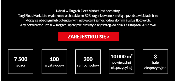 Fleet Market 2017 - zarejestruj się bezpłatnie online