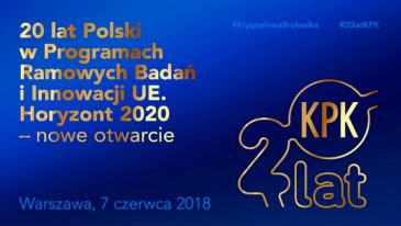 20 lat Polski w Programach Ramowych Badań i Innowacji UE. Horyzont 2020 – nowe otwarcie