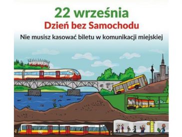 Europejski Dzień bez Samochodu i Dzień Transportu Publicznego w Warszawie