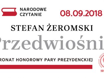 NARODOWE CZYTANIE w Ogrodzie Saskim: „Przedwiośnie” w wersji Andrzeja Dobosza. Warto, nie warto?