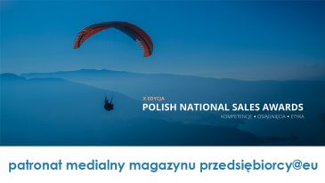 Honorowy patronat nad jubileuszową, X edycją Polish National Sales Awards objęła Andżelika Możdżanowska, pełnomocnik rządu ds. małych i średnich przedsiębiorstw.