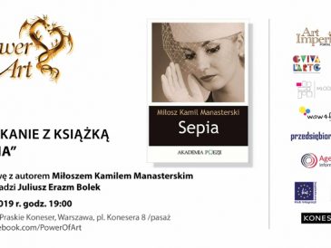 Spotkanie z poezją Manasterskiego z tomiku "Sepia"