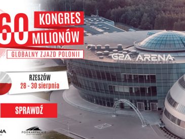 Kongres 60 Milionów: G2A Arena pod Rzeszowem, ognisko nad Zalewem Solińskim i wizyta w Krakowie (plus turniej golfowy i zawody żeglarskie)