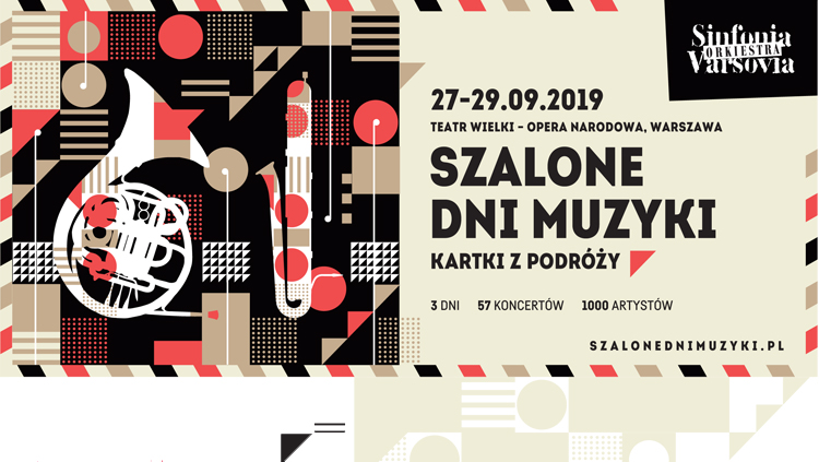 Ostatni wrześniowy weekend to w Warszawie Szalone Dni Muzyki!