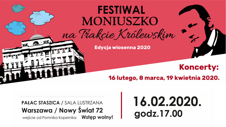 Festiwal Moniuszko na Trakcie Królewskim – pierwszy koncert już w niedzielę!