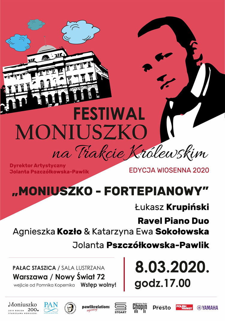 Moniuszko na Trakcie Królewskim - koncert 8 marca