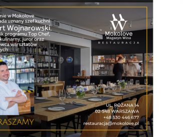 Warto odwiedzić: Restauracja i Magazyn Wina Mokolove