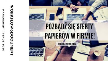 Konferencja Workflow & Documents Managemens Trends tym razem online