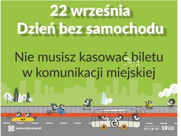 22 września, Światowy Dzień bez Samochodu