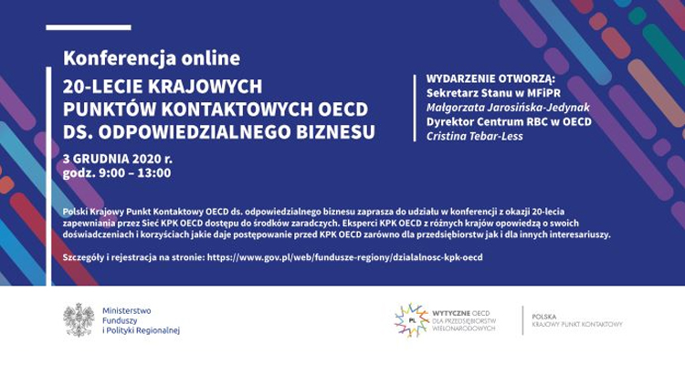 Krajowe Punkty Kontaktowe OECD ds. odpowiedzialnego biznesu od 20 lat stoją na straży ich zasad. Jak sobie z tym radzą?