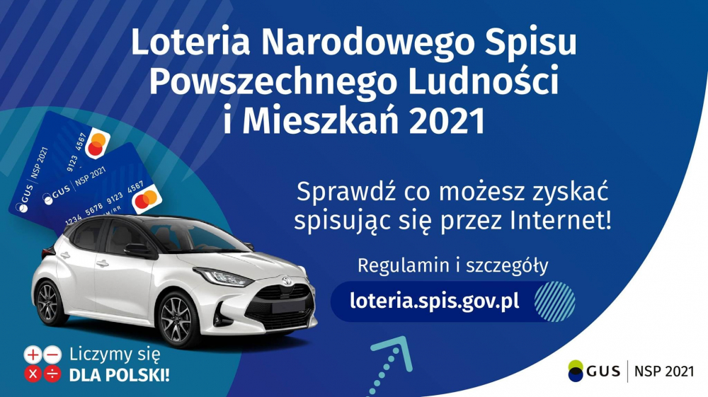 Loteria Narodowego Spisu Powszechnego, weź udział!