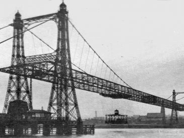 Transporter bridge, czyli skrzyżowanie mostu z kolejką linową