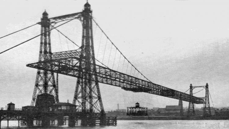 Transporter bridge, czyli skrzyżowanie mostu z kolejką linową