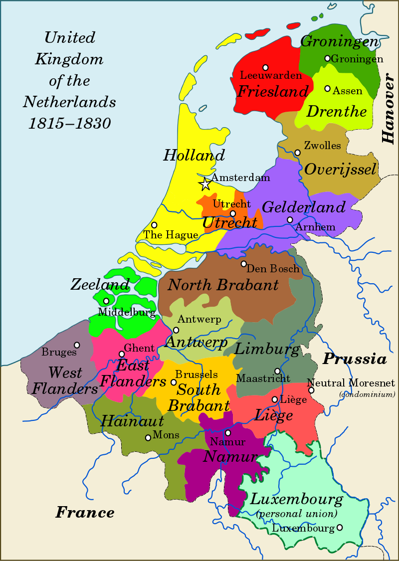 Królestwo Zjednoczonych Niderlandów 1815 - 1830