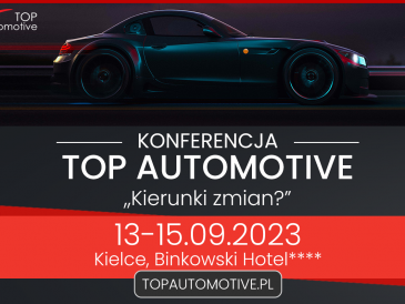 IX edycja konferencji TOP automotive, znamy już datę