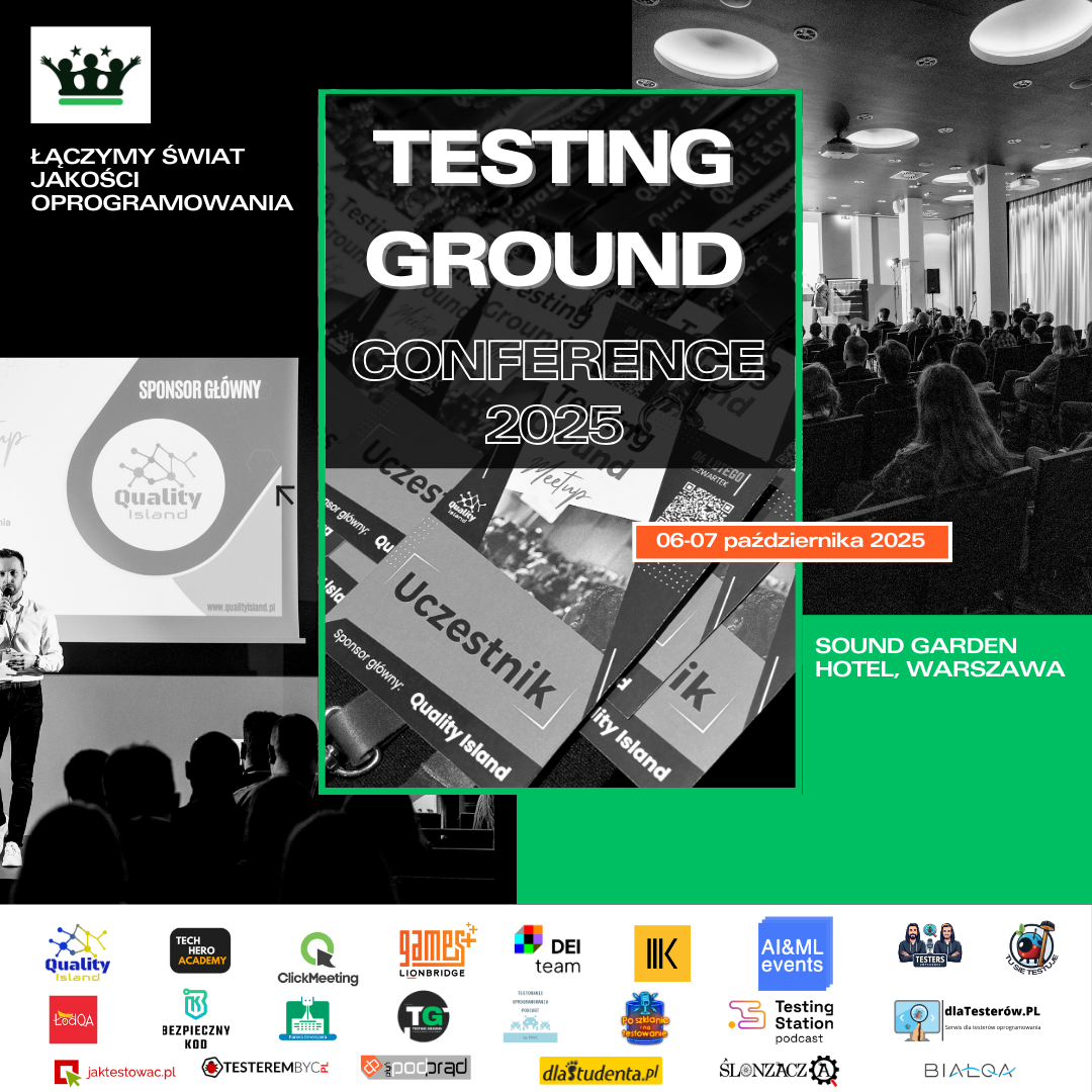 Testing Ground Conference 2025 - przedsiębiorcy@eu