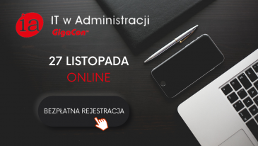 Zaproszenie na listopadowy webinar IT w Administracji