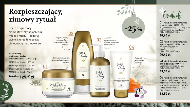 Zamów produkty ze świątecznej oferty LR u klubowicza