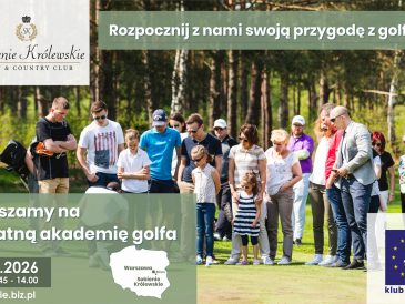 Zapraszamy na bezpłatną Akademię Golfa!