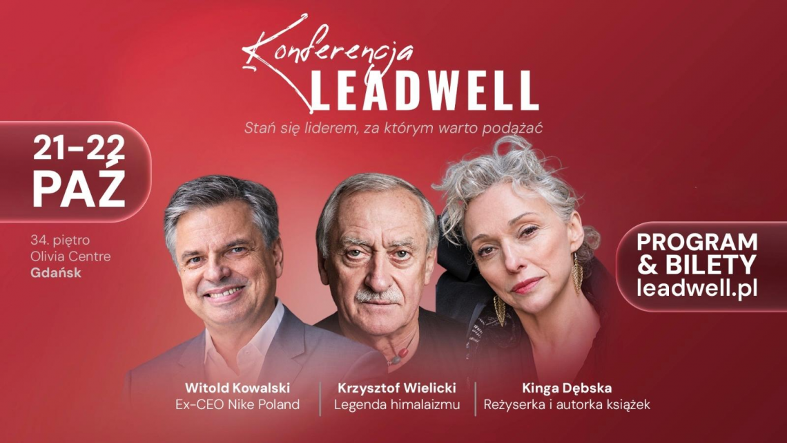 LeadWell 2026 – liderzy, praktyka, doświadczenie i rozmowy, które mają znaczenie