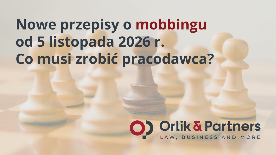 Nowe przepisy o mobbingu od 5 listopada 2026 r.